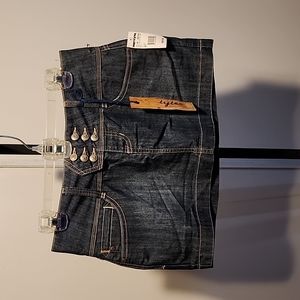 Tyte Jean Mini Skirt